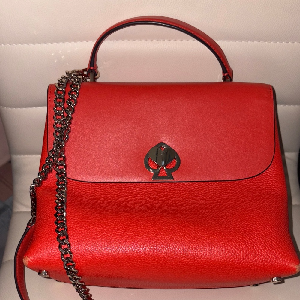 Kate Spade Vibrant Red Satchel
